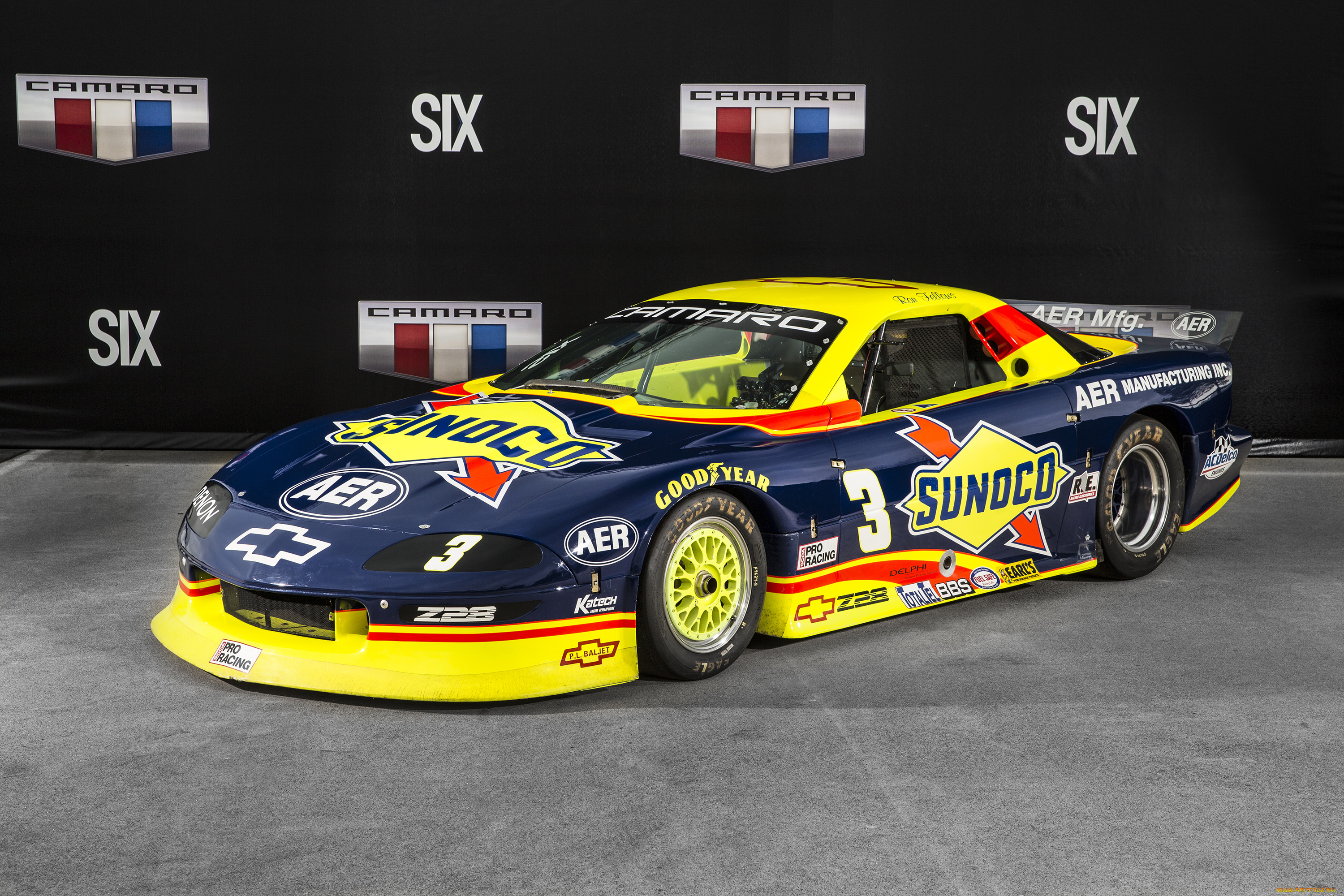 chevrolet camaro aer sunoco trans-am race car, , camaro